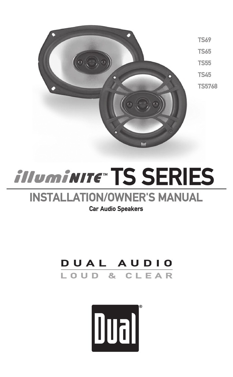 Dual ILLUMINITE TS55 Installation & owner's manual