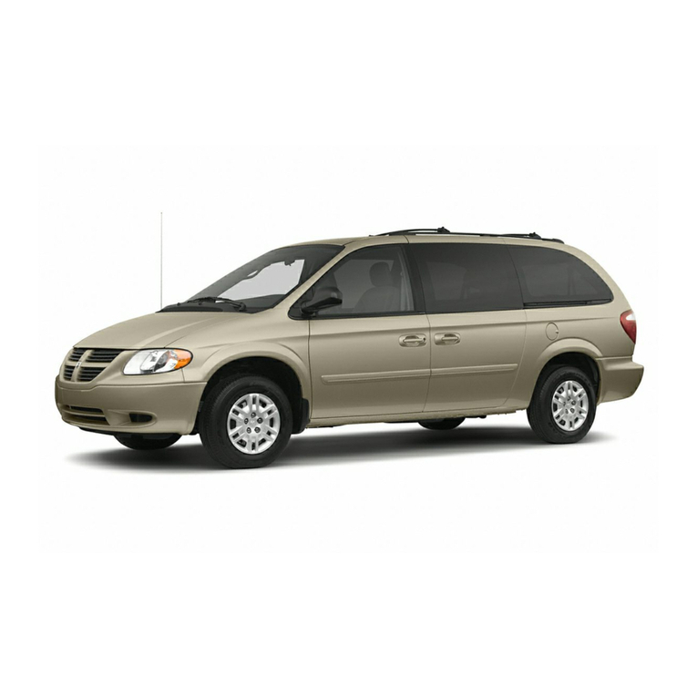 Dodge Grand Caravan 2007 User manual