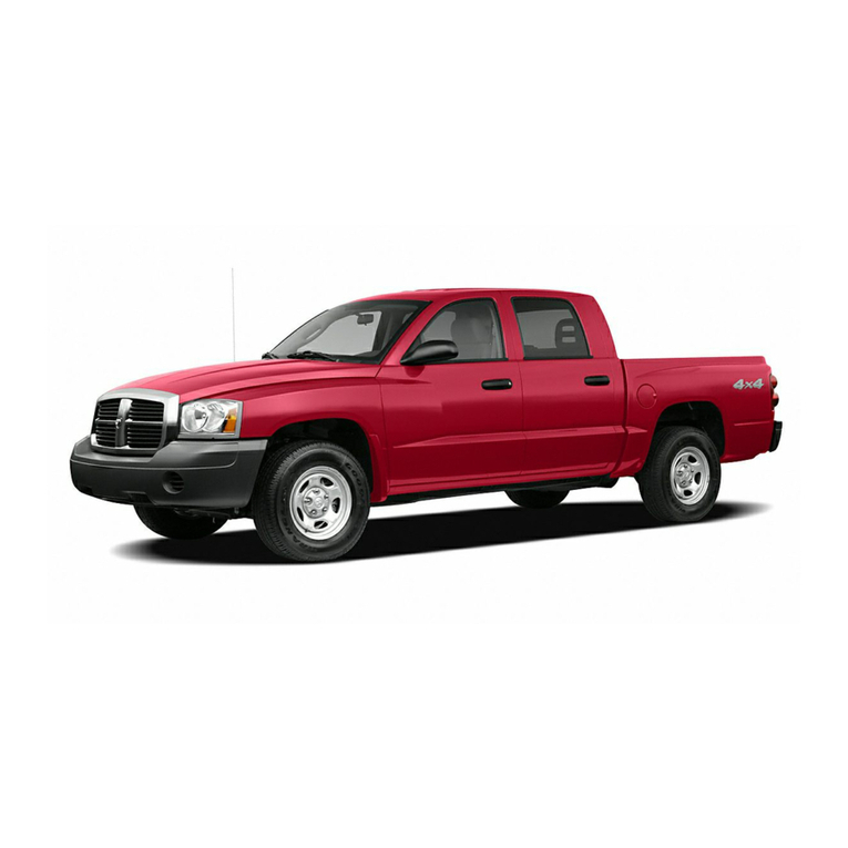 Dodge 2007 Dakota User manual Dodge 2007 Dakota User manual