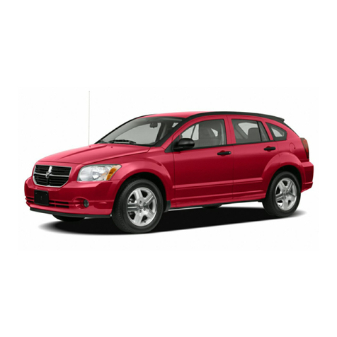 Dodge 2007 Caliber User manual Dodge 2007 Caliber User manual