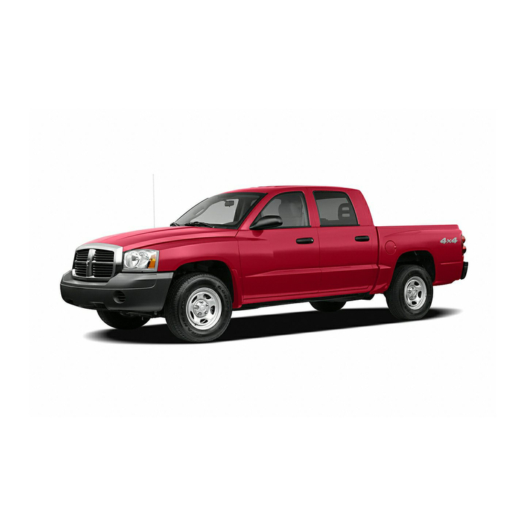 Dodge 2006 Dakota owner's manual