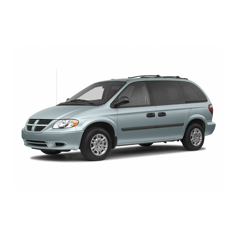 Dodge 2006 Caravan User manual