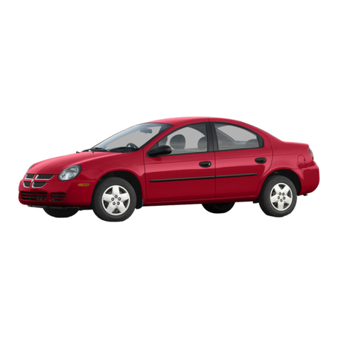 Dodge Neon 2005 User manual