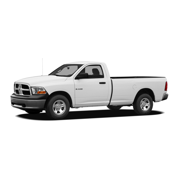 Dodge 2009 Ram 1500 User manual
