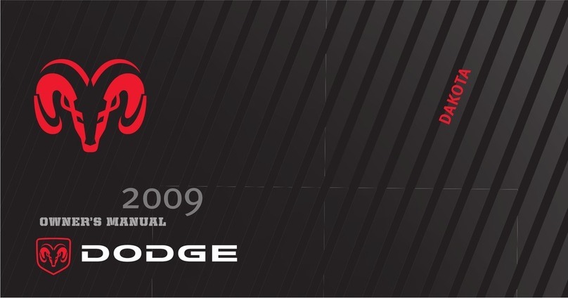 Dodge 2009 Dakota User manual Dodge 2009 Dakota User manual
