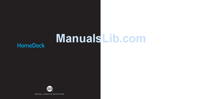 DLO HomeDock M-61000-070302-D User manual DLO HomeDock M-61000-070302-D User manual