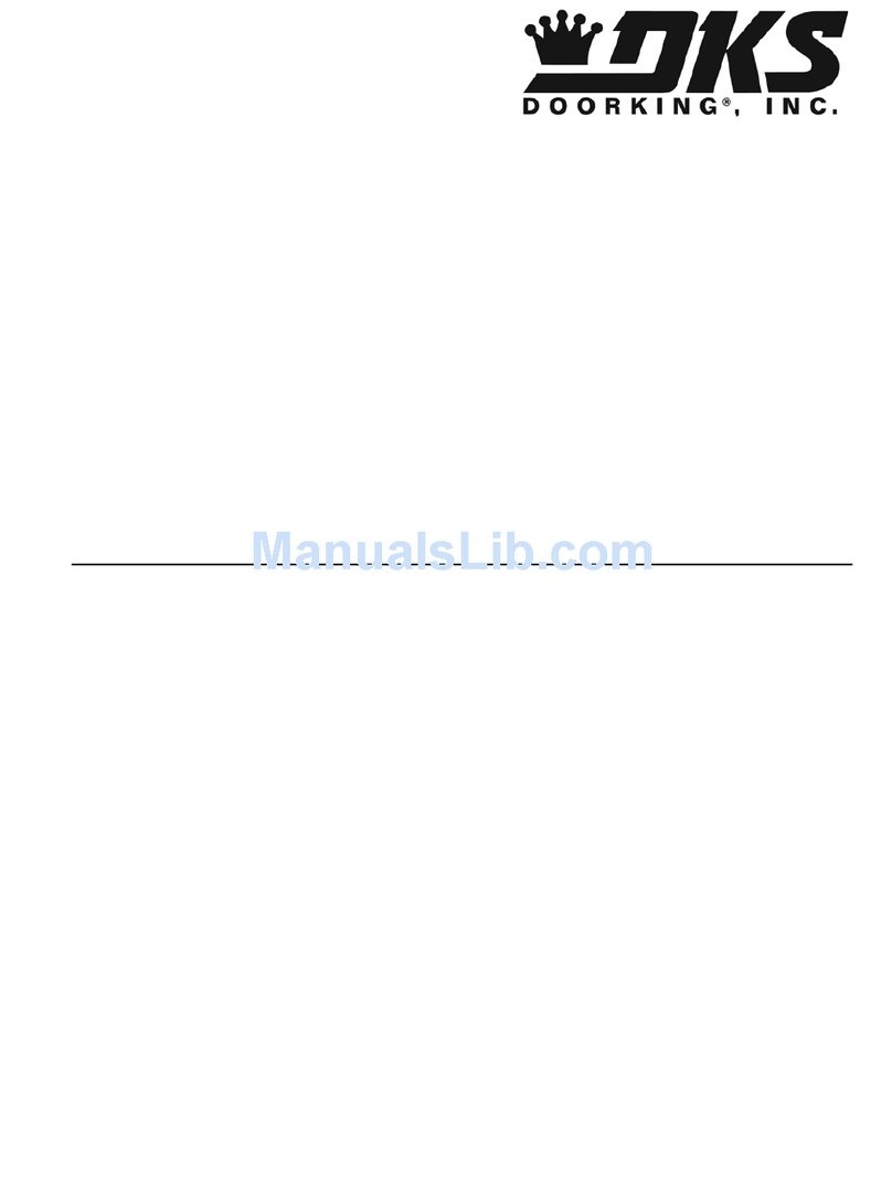 DKS 1820 User manual