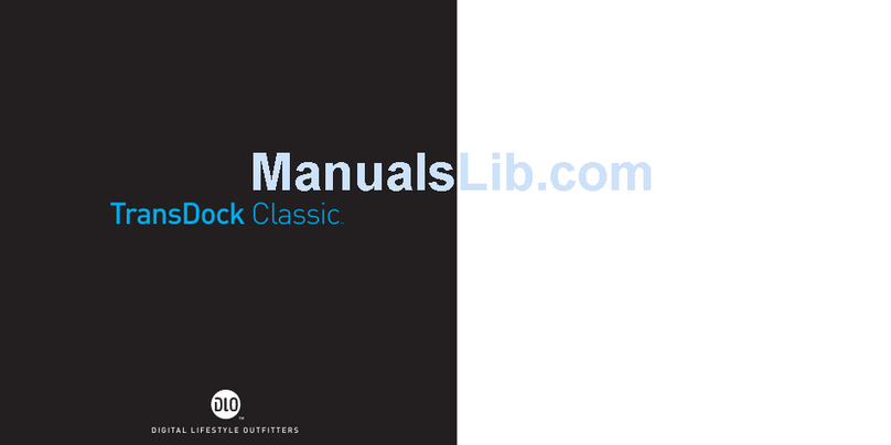 DLO TransDock Classic user manual