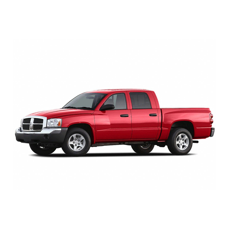 Dodge 2005 Dakota User manual Dodge 2005 Dakota User manual