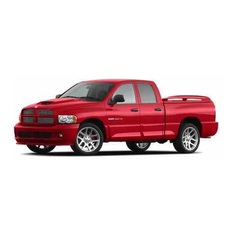 Dodge 2004 DR Ram SRT-10 User manual