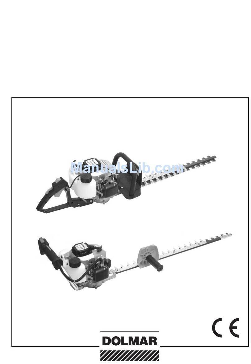 Dolmar HT-2556 D, HT-2576 E User manual