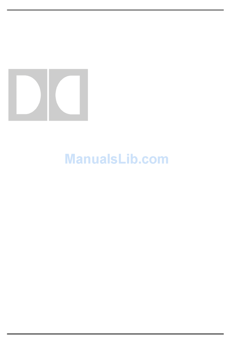 Dolby Laboratories P/N 91659 Owner's manual