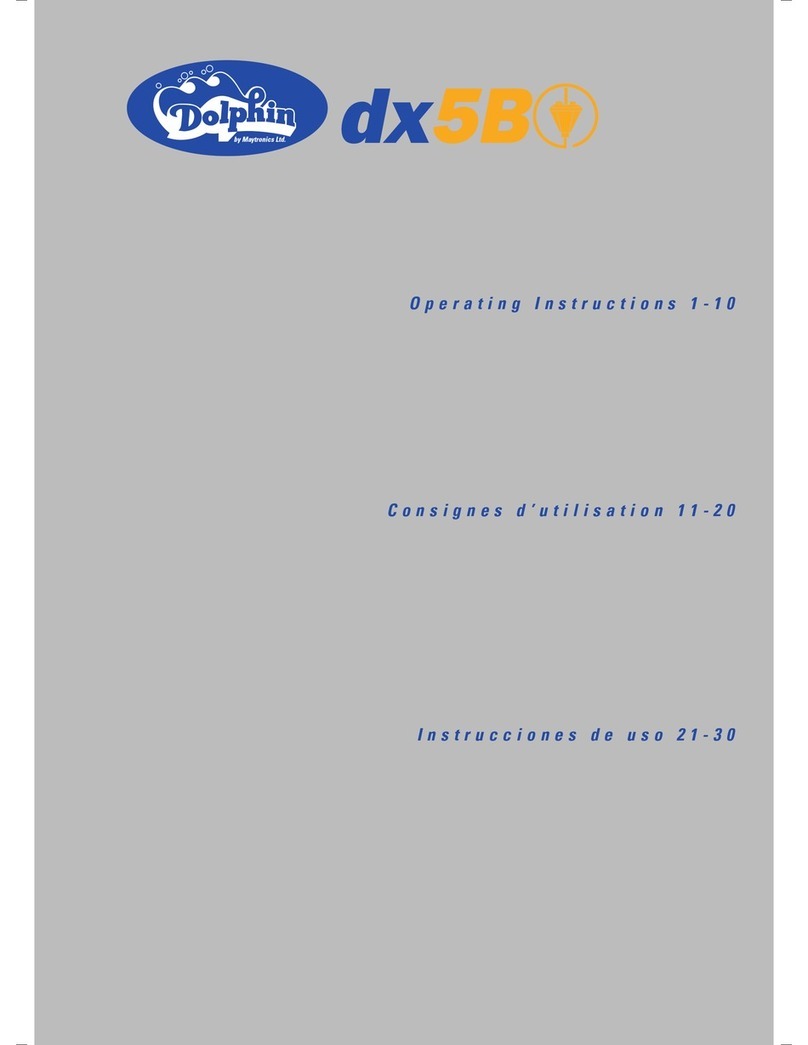Dolphin DX5B operating instructions Dolphin DX5B operating instructions