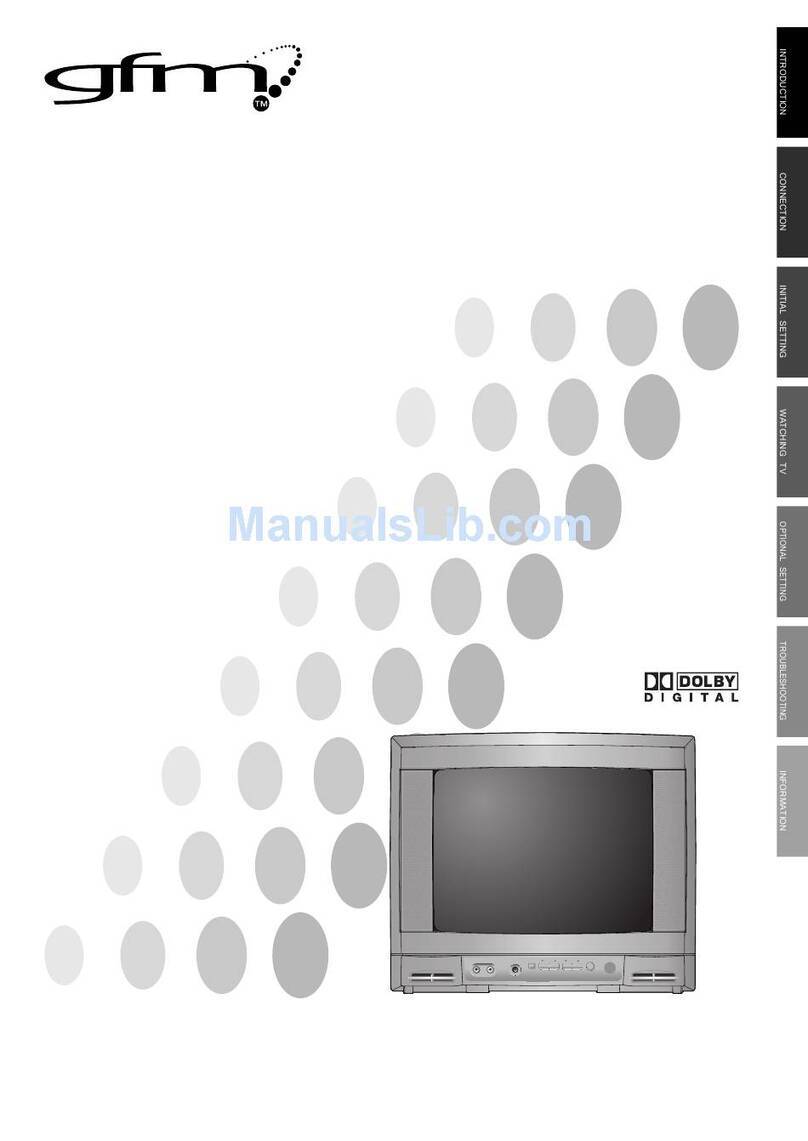 gfm V07TV13 owner's manual
