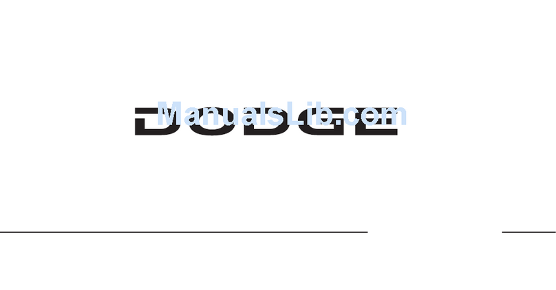 Dodge 2010 Charger User manual Dodge 2010 Charger User manual