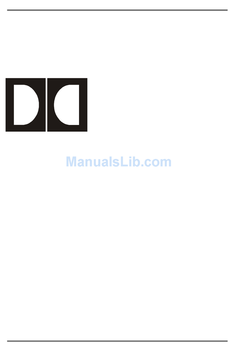 Dolby Laboratories DolbyRemote DP569 User manual