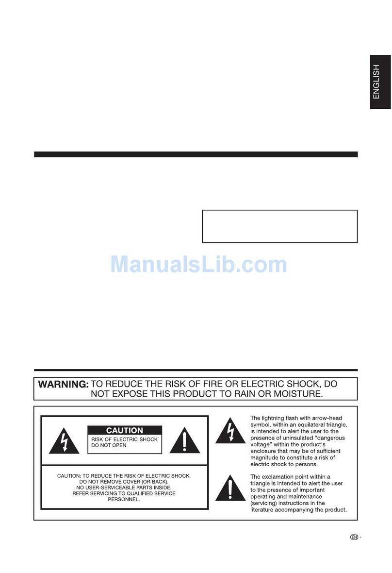 Dolby Laboratories LC19SB25U - LC - 19" LCD TV User manual