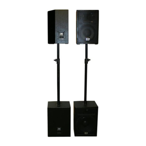 Dynacord LittleMax1 Architects and engineers specifications