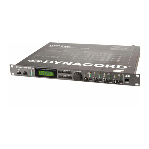 Dynacord DSP 244 owner's manual