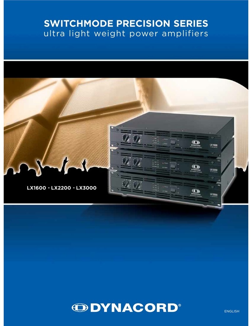 Dynacord LX 1600 Brochure & specs