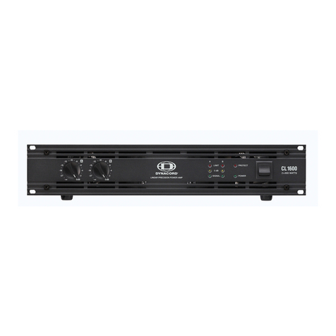 Dynacord CL 1600 User manual