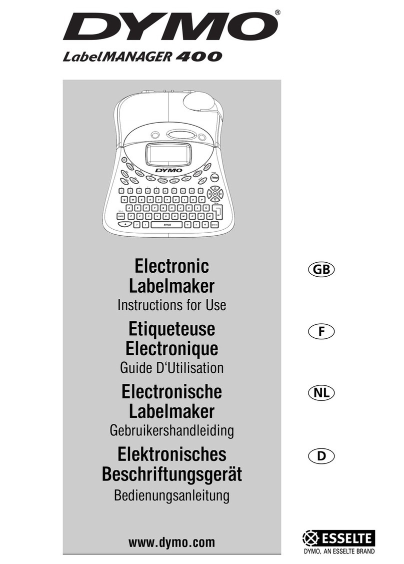 Dymo LabelWriter 400 Duo Guide User manual Dymo LabelWriter 400 Duo Guide User manual