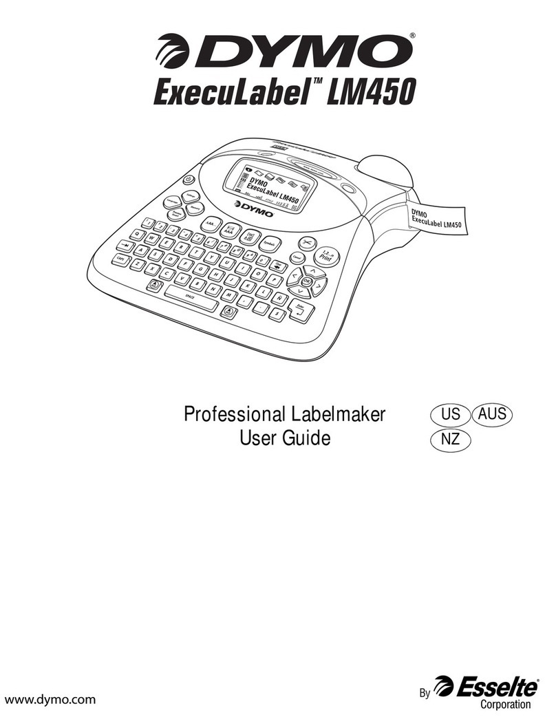 Dymo ExecuLabel LM450 user guide