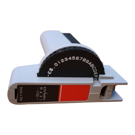 Dymo 1755 User manual