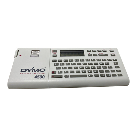 Dymo 4500 User manual