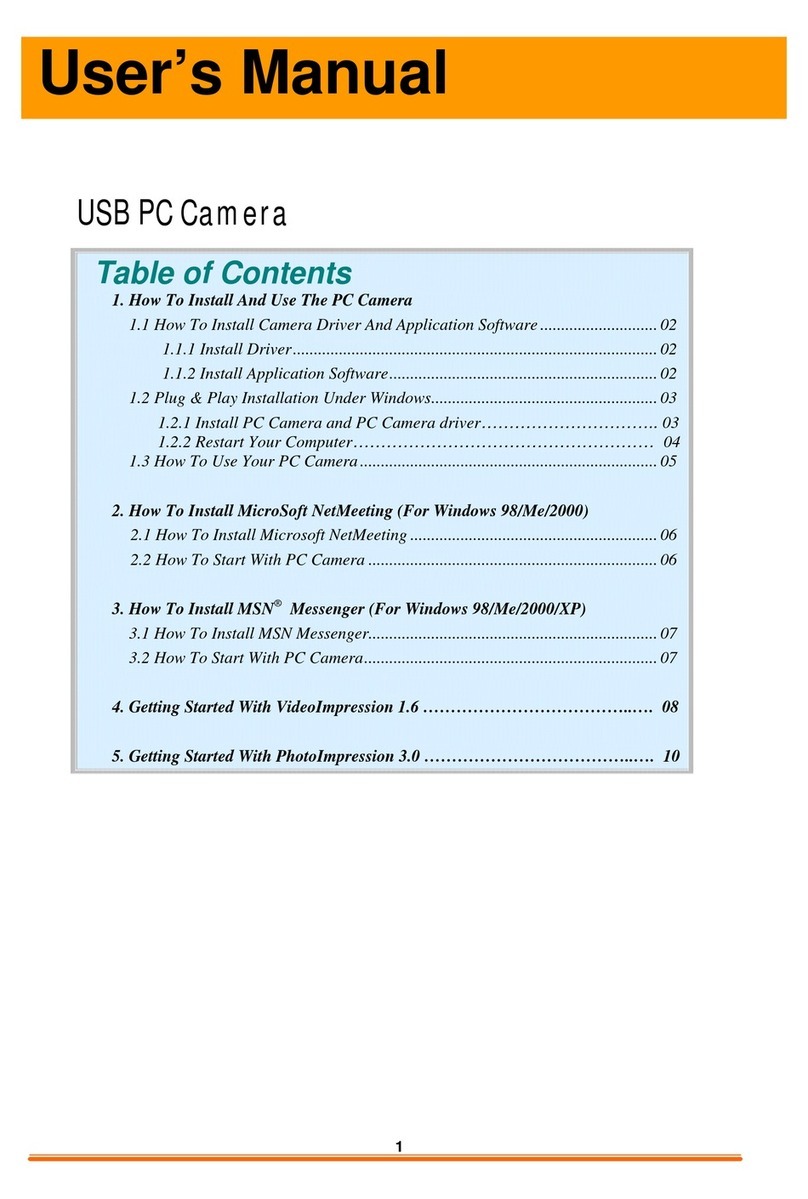 Dynex DX-WC101 - PC Web Camera user manual