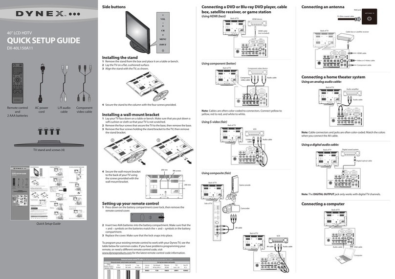 Dynex DX-40L150A11 User manual