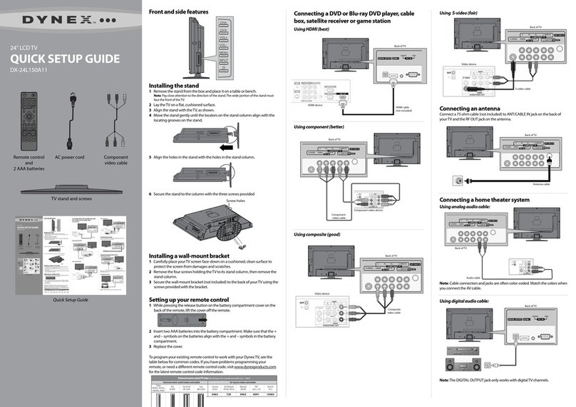 Dynex DX-24L150A11 User manual