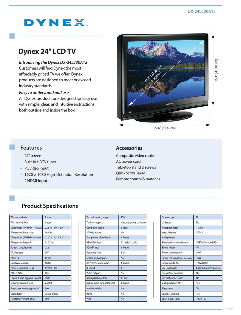 Dynex DX-24L230A12 User manual