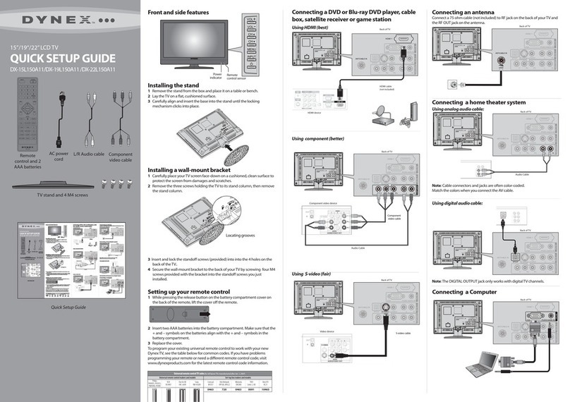 Dynex DX-15L150A11 User manual
