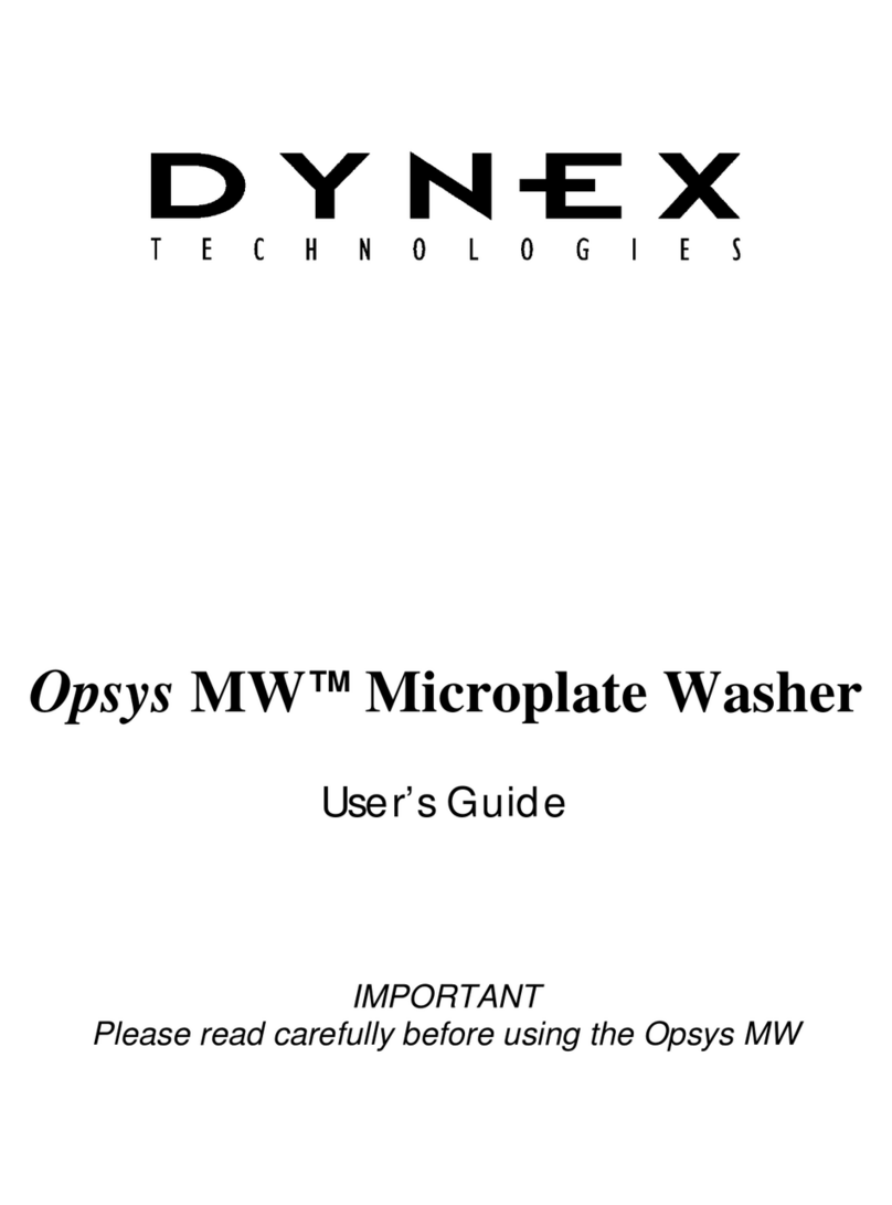 Dynex OPSYS MW 91000051 user guide