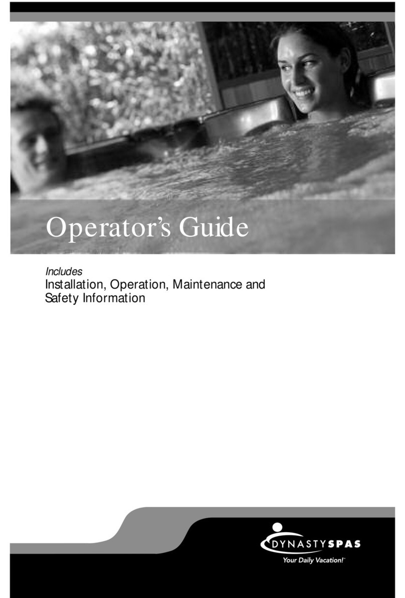 Dynasty Spas 2007 Manual