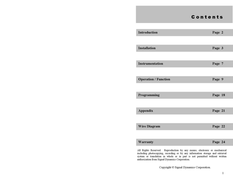 Signal Dynamics Switch Cubes user manual