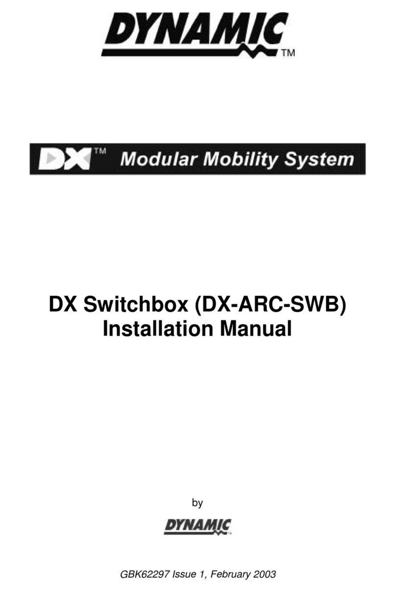 Dynamic DX-ARC-SWB installation manual