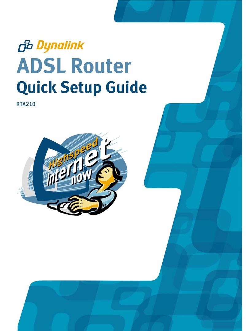 Dynalink RTA210 User manual
