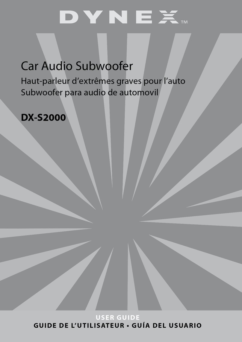 Dynex DX-S2000 user guide