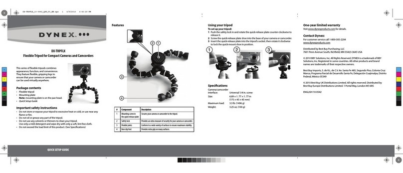 Dynex DX-TRPFLX User manual
