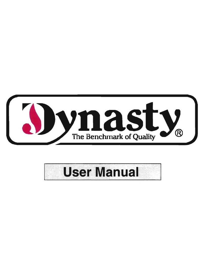 Dynasty Grills DOBQ3000A User manual
