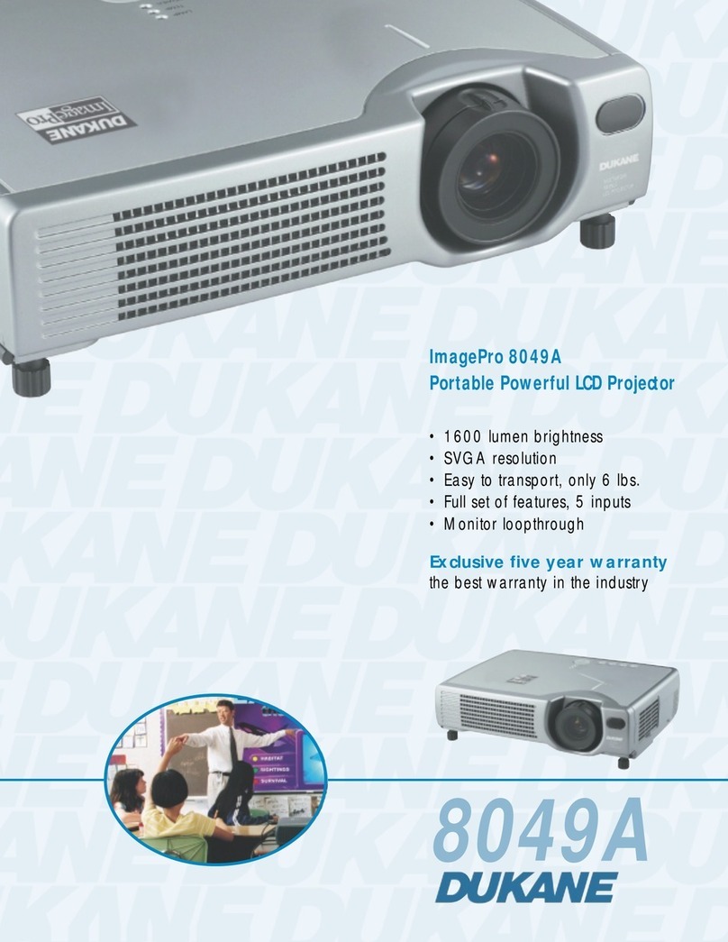 Dukane ImagePro 8049A Specification sheet