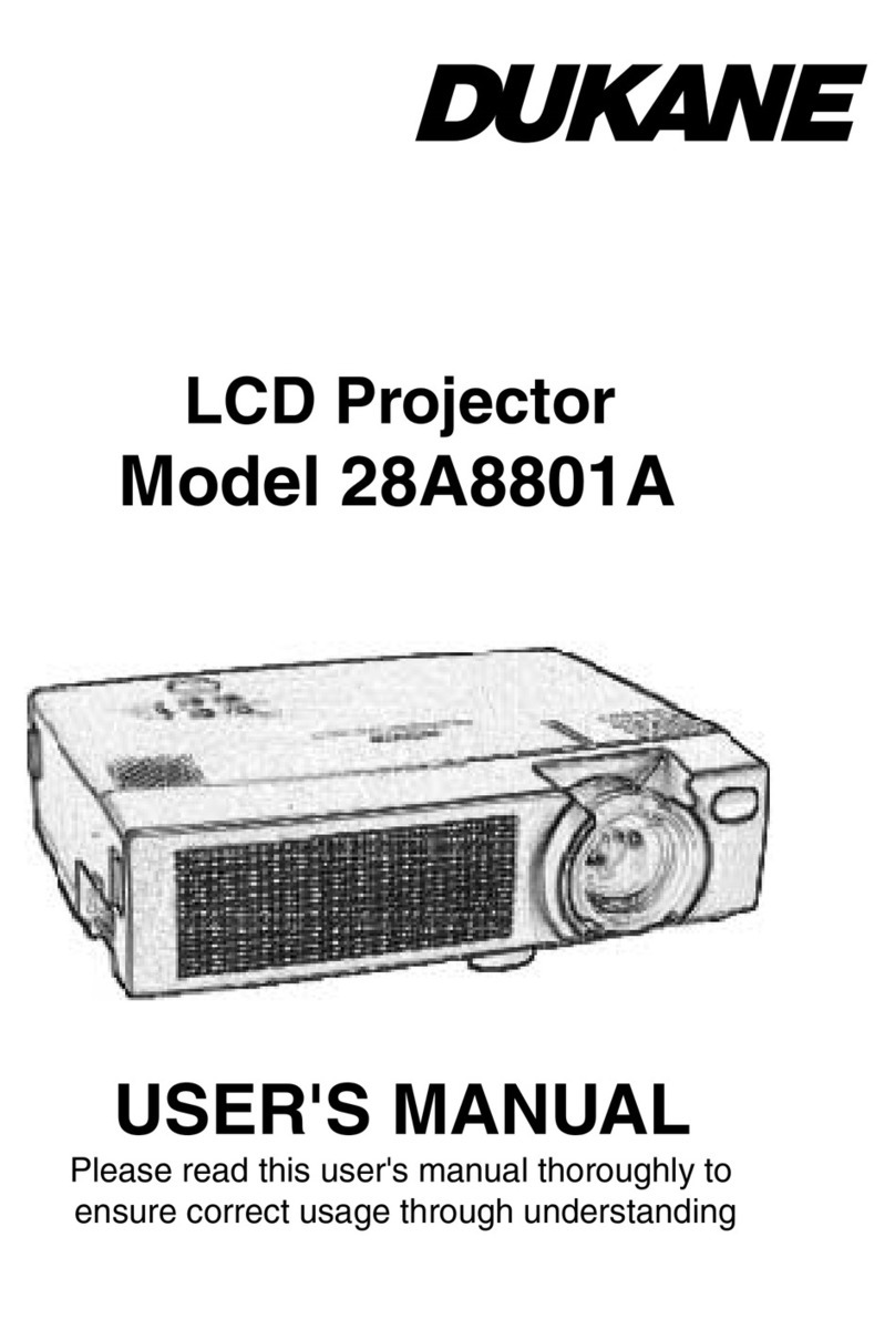 Dukane ImagePro 28A8801A User manual Dukane ImagePro 28A8801A User manual