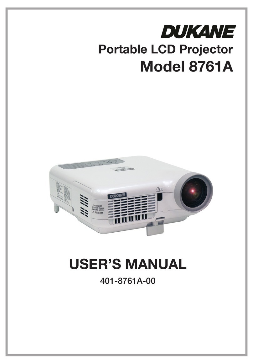 Dukane ImagePro 8761A User manual Dukane ImagePro 8761A User manual