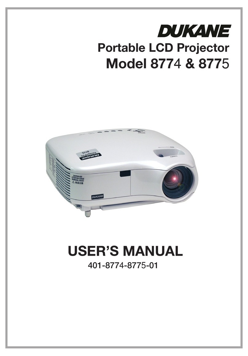 Dukane ImagePro 8774 user manual