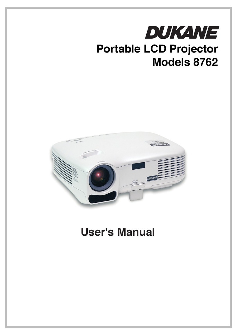 Dukane ImagePro 8762 user manual