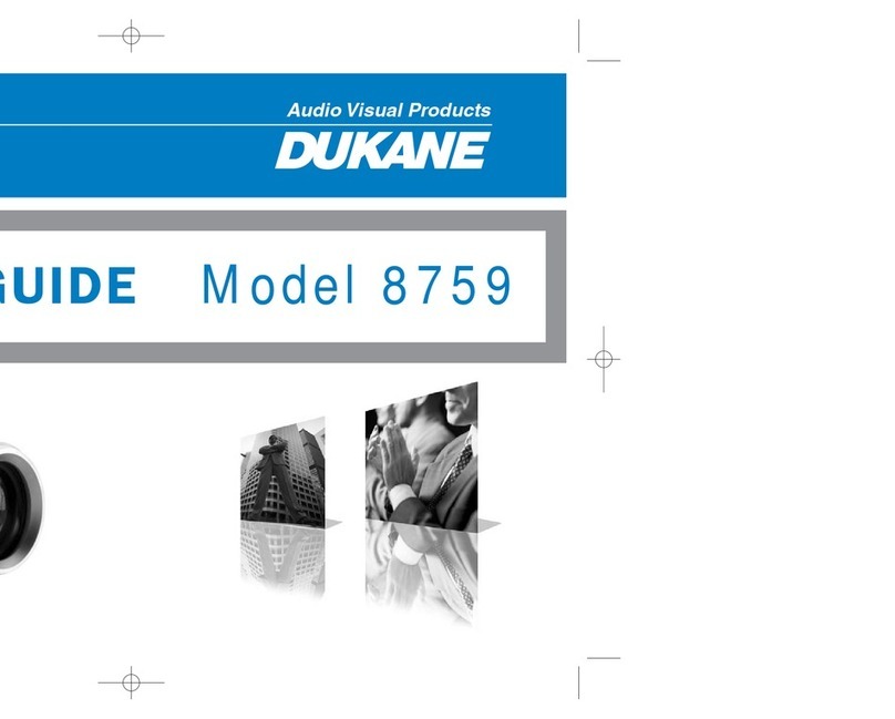 Dukane ImagePro 8759 user guide