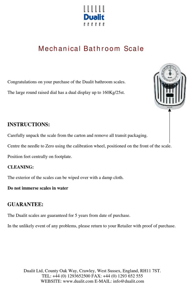 Dualit Mechanical installation instructions