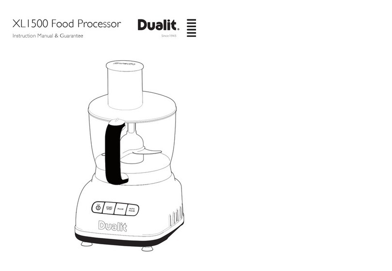 Dualit XL1500 User manual
